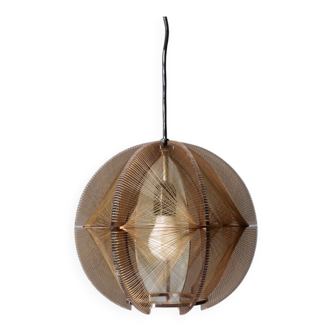 Vintage pendant lamp 1970 Paul Secon for Sompex