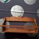 Wooden spike shelf