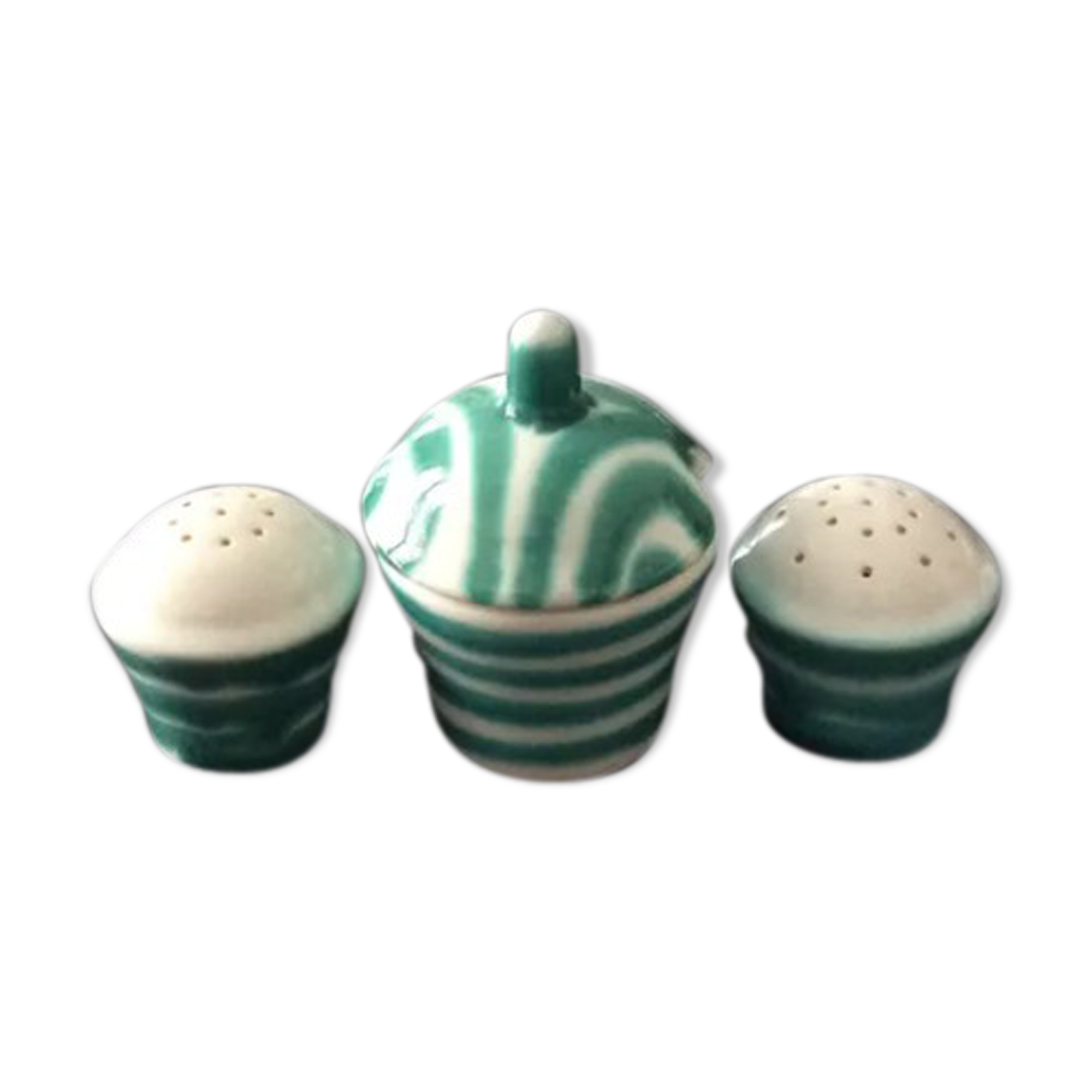 Salt, pepper, and mustard set