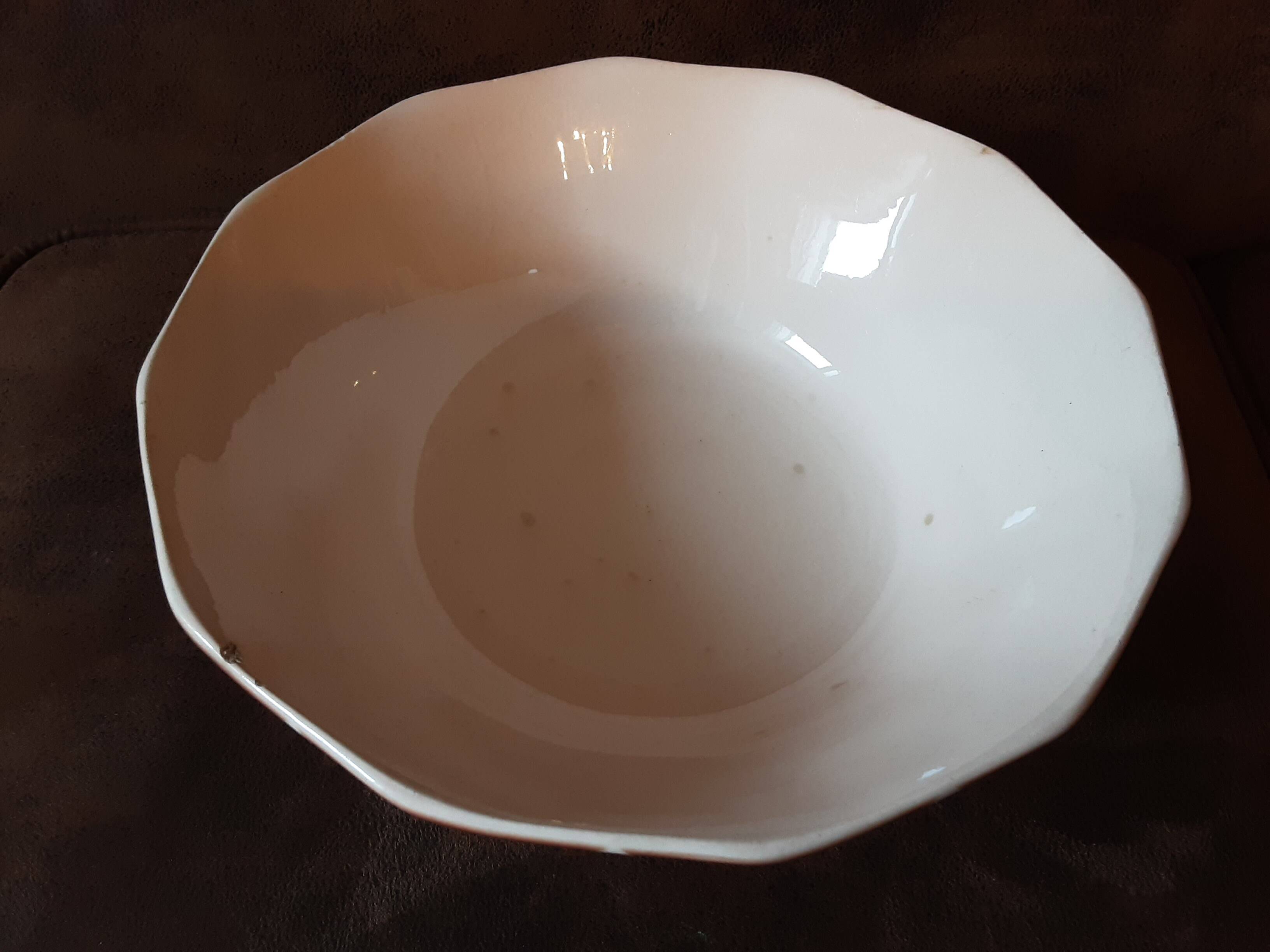 Digoin Sarreguemines salad bowl