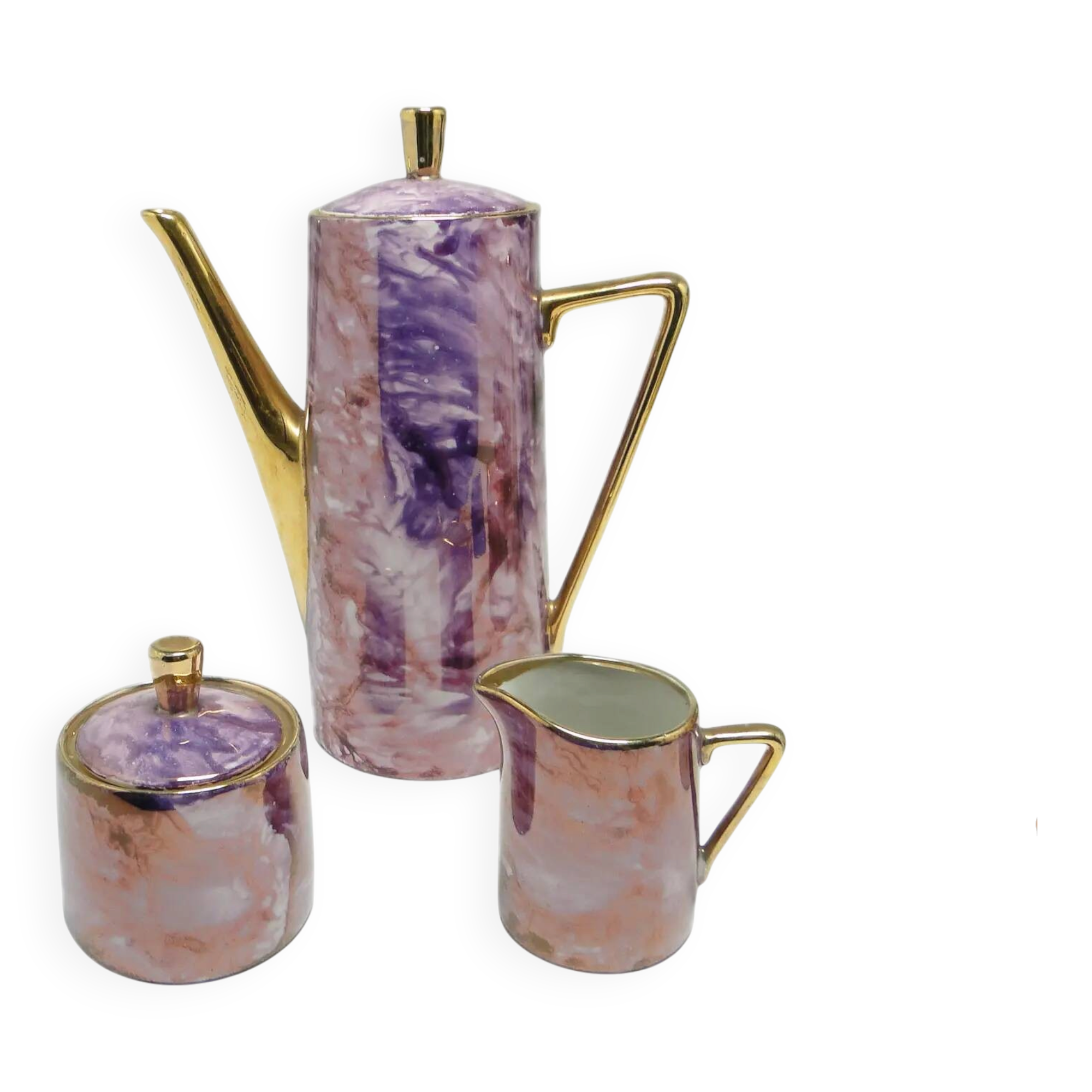 Krzysztof tableware set, mid-century modern, porcelain, Poland, 1970s.