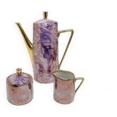 Ensemble de vaisselle Krzysztof, style moderne du milieu du siècle, porcelaine, Pologne, années 1970.