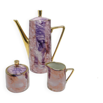 Krzysztof tableware set, mid-century modern, porcelain, Poland, 1970s.