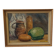 Vintage oil painting on plate "Still life".
