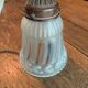 Frosted pressed molded glass suspension