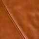Ottoman with leather upholstery