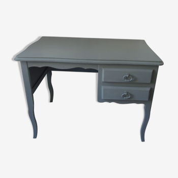 Bureau vintage vert de gris
