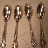 Set of 4 dessert spoons marked Mappin & Webb