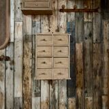 Hanging craft cabinet with drawers