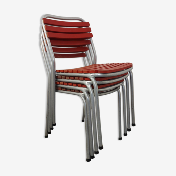 Chairs stackable, 1970