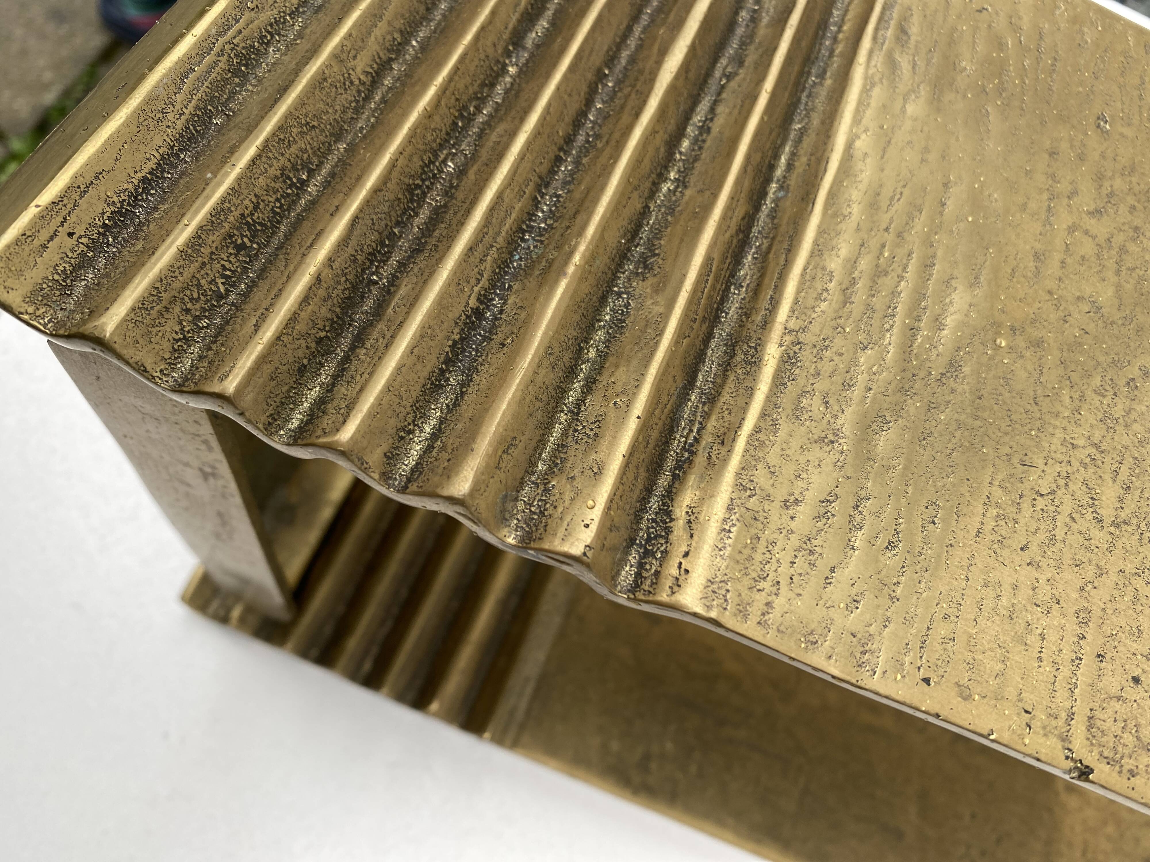 Hollywood Regency Vintage Brass Umbrella Stand