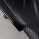 Chaise de bureau Eames EA435 Management Soft Pad entièrement noire par Herman Miller