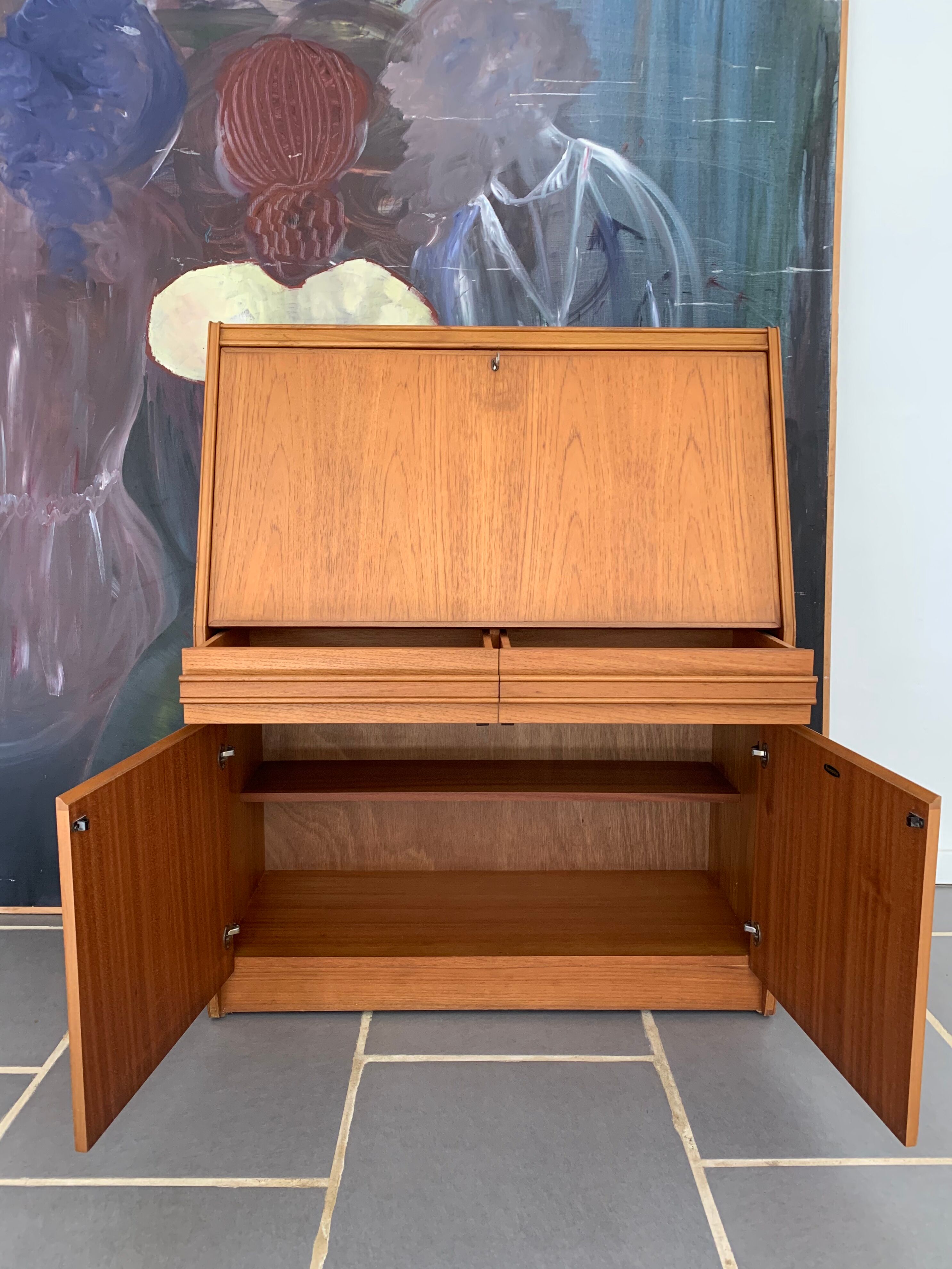Vintage scriban office 60s