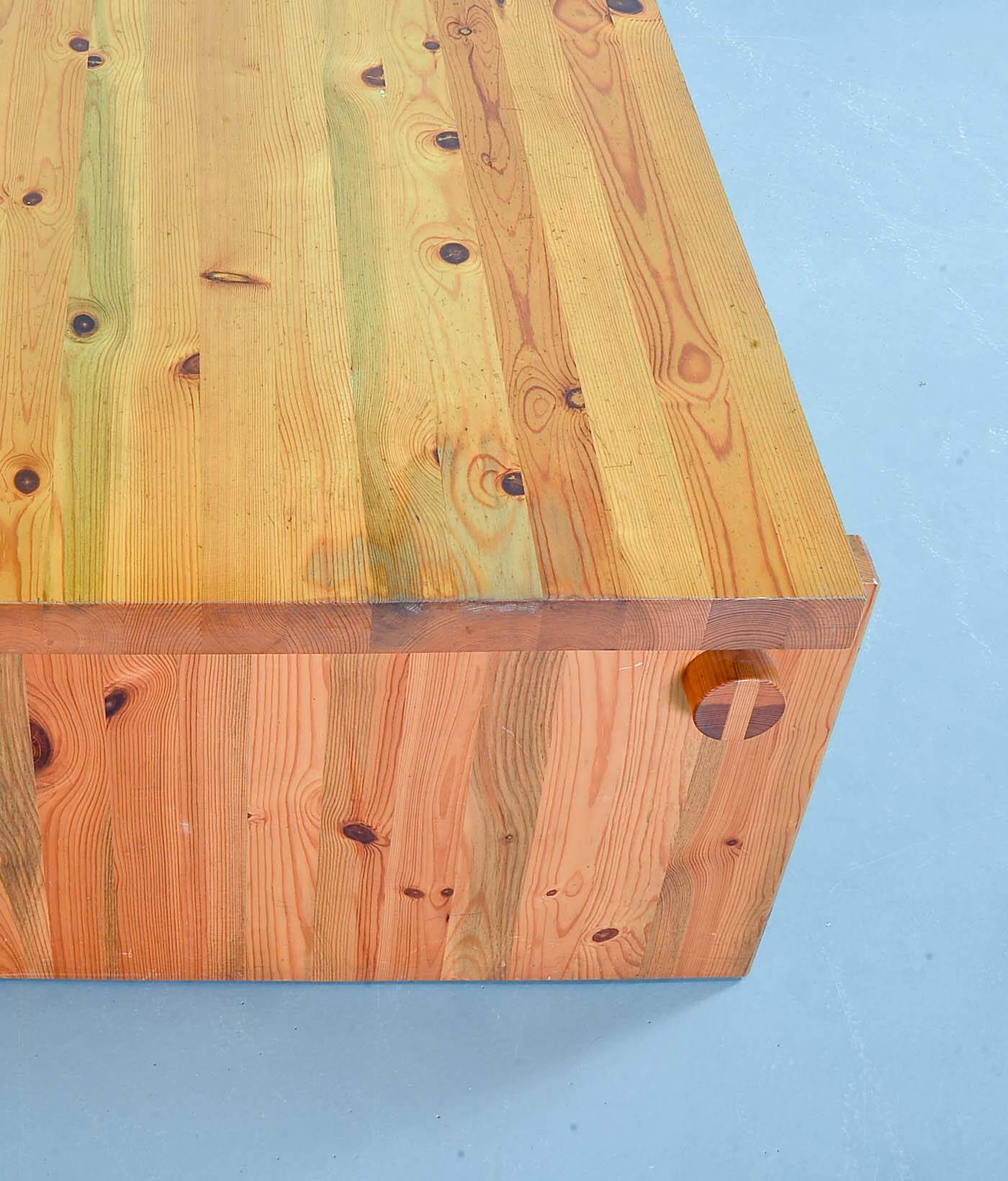 Yngve Ekstrom Scandinavian Design Pinewood Coffee Table Dymling for Swedese
