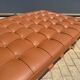 Knoll barcelona daybed mies van der rohe in cognac venezia leather, as new