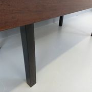 Vintage rectangular coffee table by Dieter Wackerlin in wood mosaic.