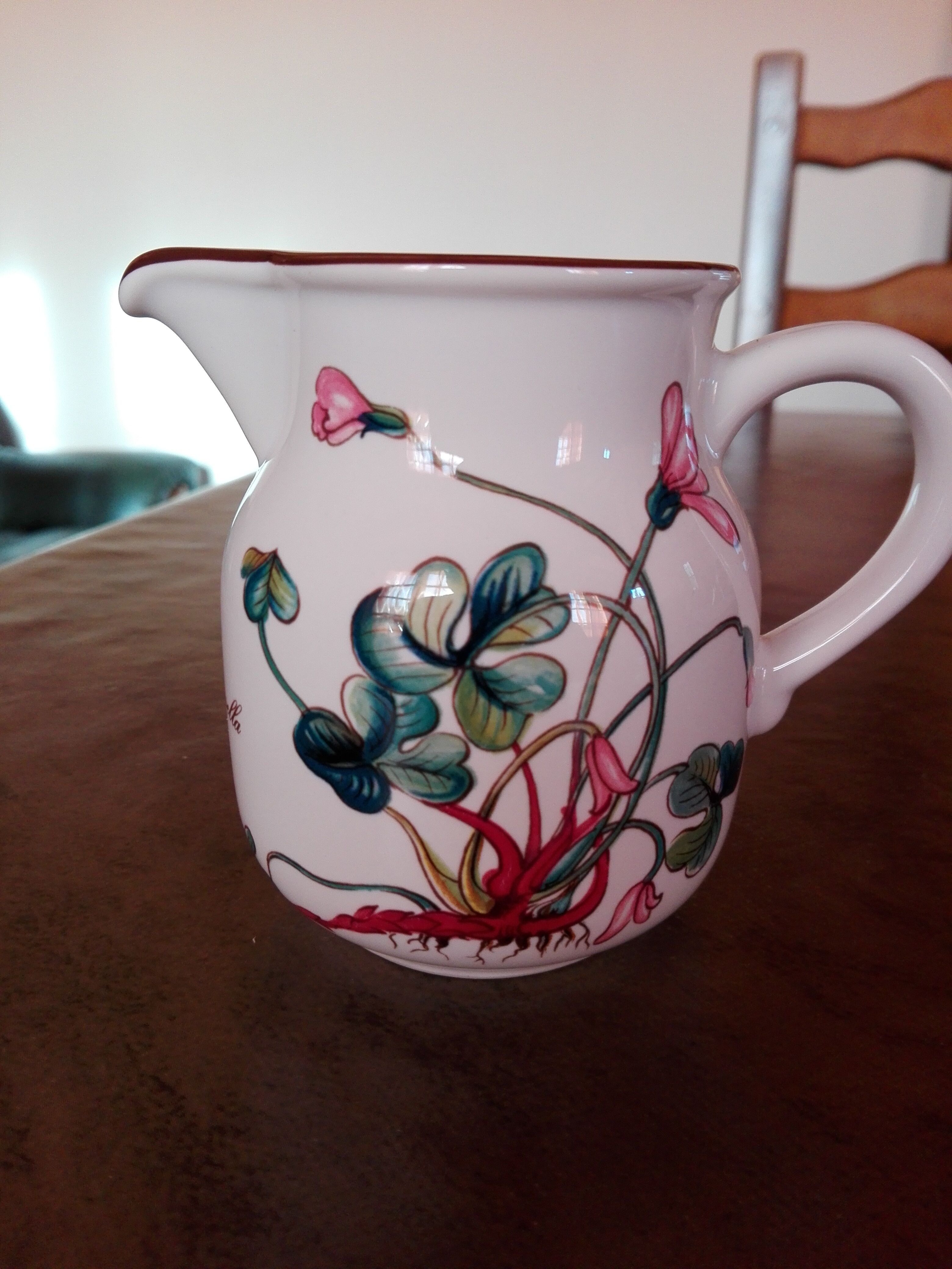 Milk pot of the BOTANICA Villeroy and Boch service - VB - V-B