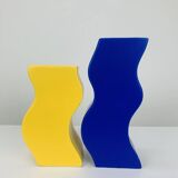 Pair of Asa vases, 80s ceramic, vintage