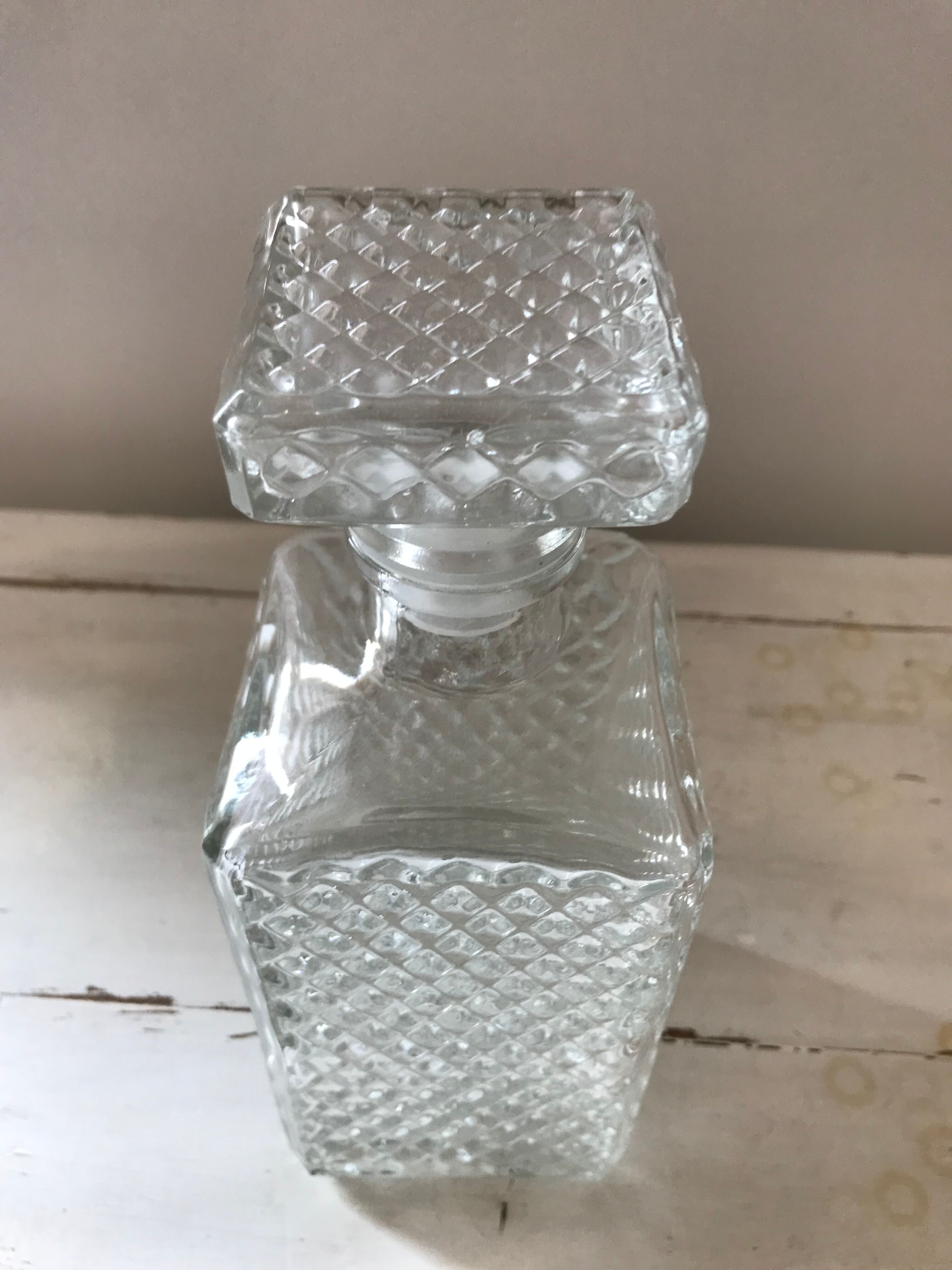 Vintage whiskey decanter