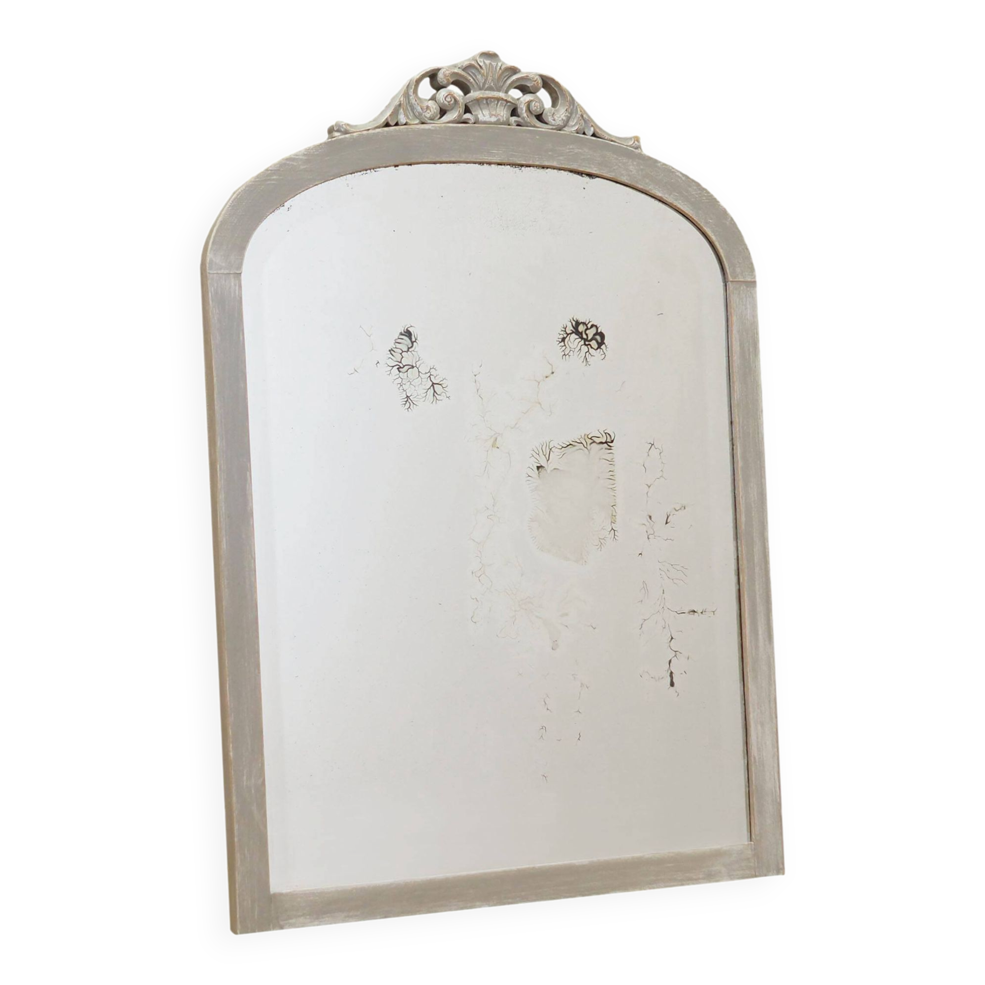 Mirror in pine frame, Danish design, 1960s, production: Denmark