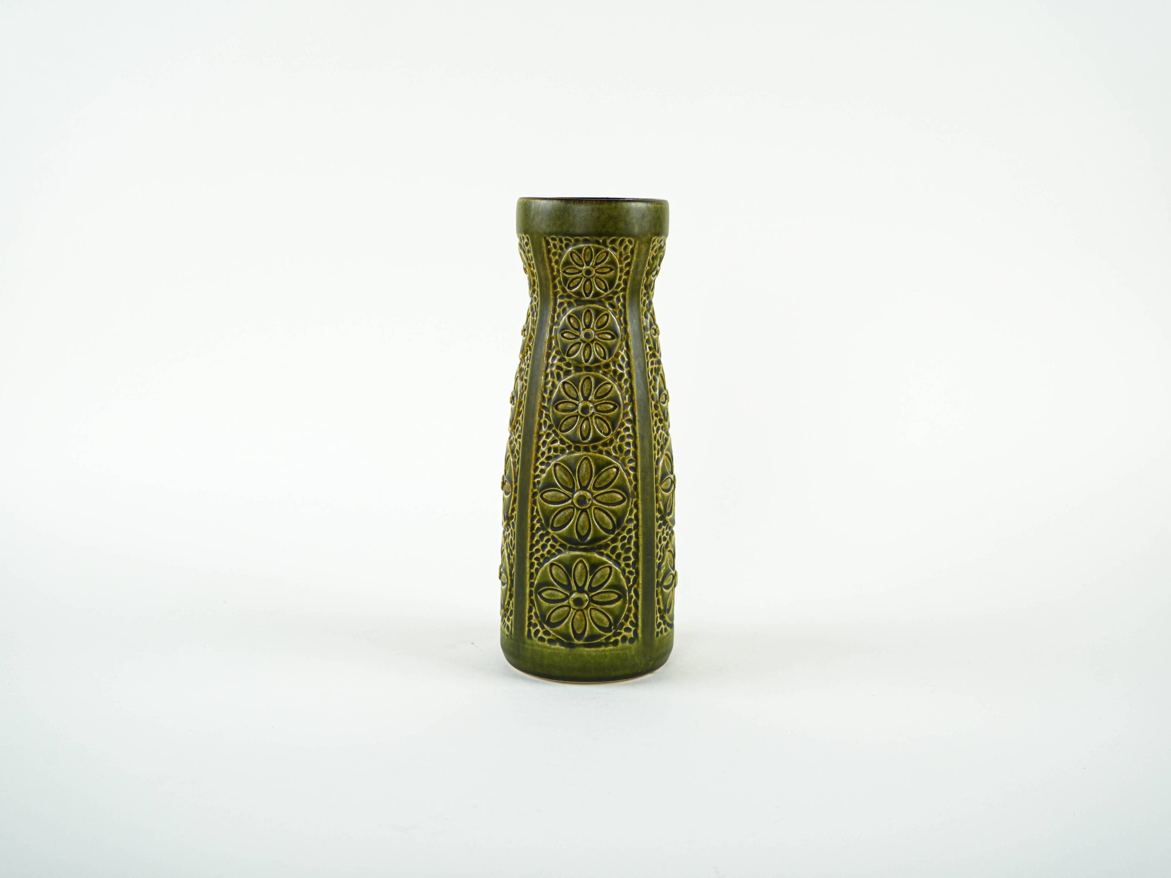 Ceramic vase, German design, 1970s, made in West Germany