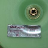 Lampe vintage Trait d'union des années 70-80 en pâte de verre soufflée