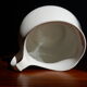 White ceramic water pitcher broc pot