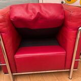 Paire de fauteuils LC2 Le Corbusier