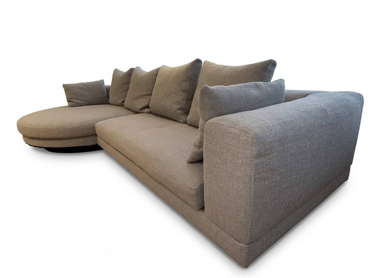 MINOTTI Round Large Chaise Longue Sofa