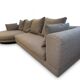 MINOTTI Round Large Chaise Longue Sofa