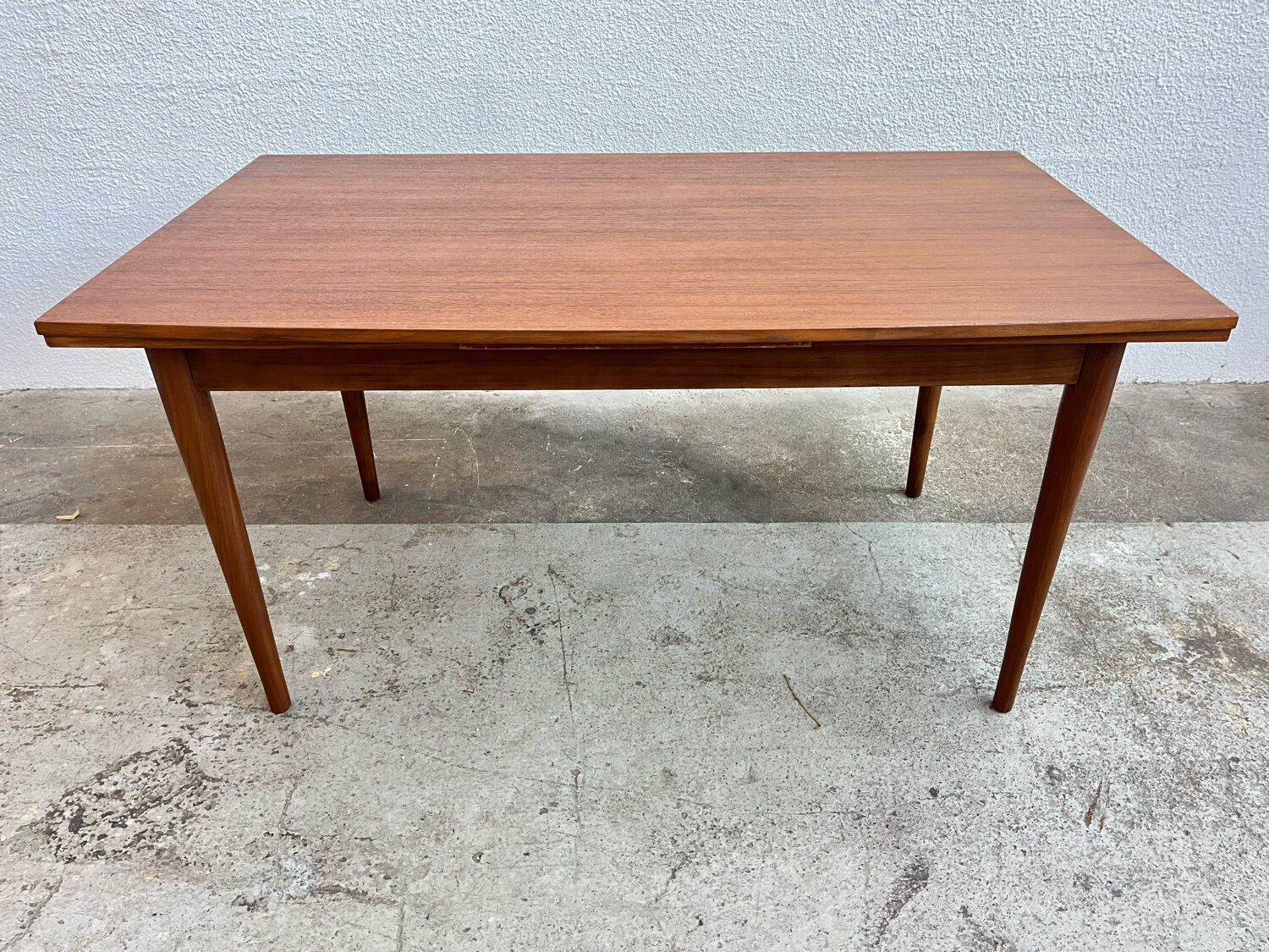 Table en teck avec rallonges
