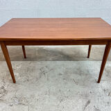 Teak table with extensions