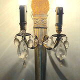 Bronze Directoire style sconces