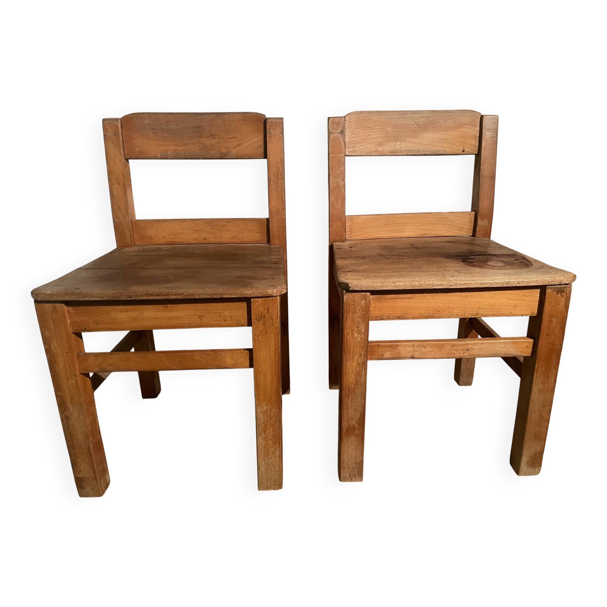 Pair of children's chairs from the 1950s