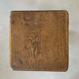 Antique oak stool