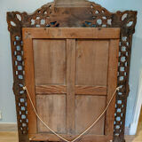 Mirror Louis XIII mercury 150 x 95 cm