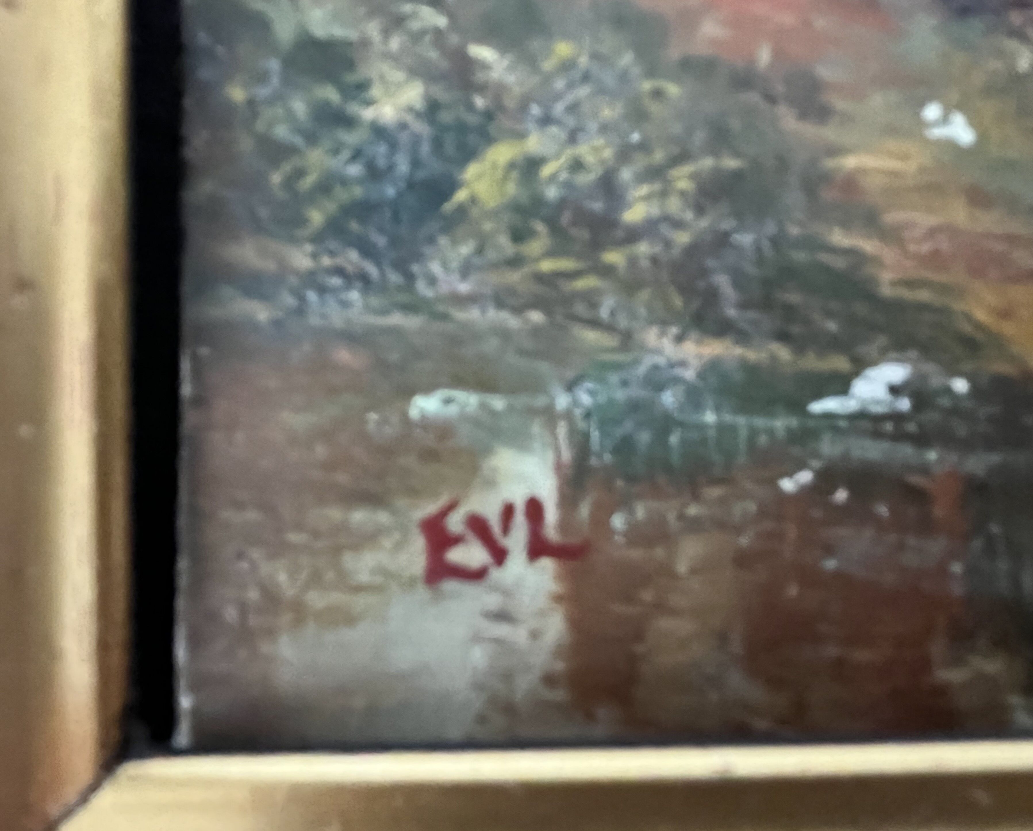 Painting, oil on panel