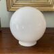 round globe in opaline