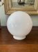 round globe in opaline