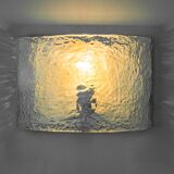 Large Kalmar wall sconce Murano, Austria, 1960s