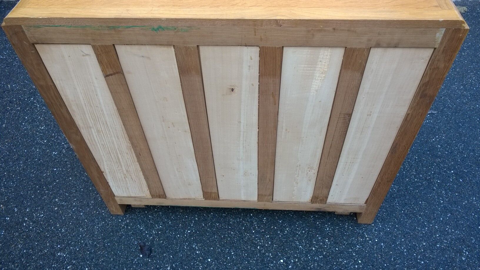 Commode vintage en chêne clair 1950