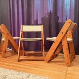 Set of three Kon-Tiki chairs designed by Gillis Lundgren, Ikea, Sweden, 197