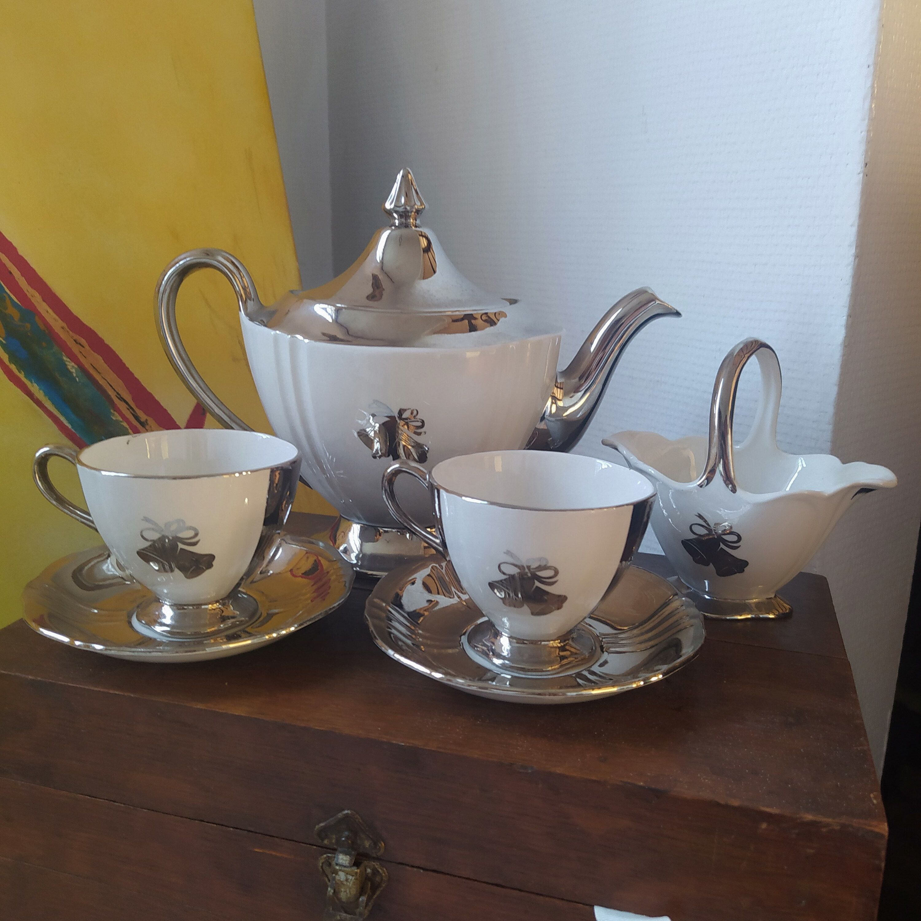 Royal Winton Tea Service vintage 25th anniversary