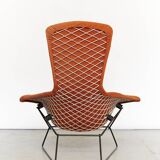 . Bird Chair and Ottoman by Harry Bertoia for Knoll Inc. / Knoll International, 1960s