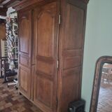 Large antique wardrobe