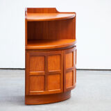 Meuble d’angle / buffet scandinave vintage 1960