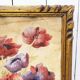 Watercolor bouquet of vintage Paul Marengo anemones