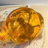 Murano ashtray year 60/70 orange
