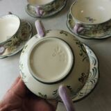 Set of soup bowls, georg Schmider Zeller décor, Dekor Favorite