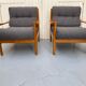 Paire de fauteuils scandinave